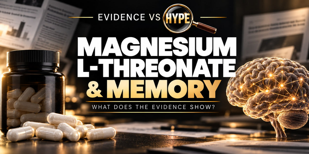 Evidence vs Hype magnesium L-threonate and memory investigation with capsules and conceptual brain model